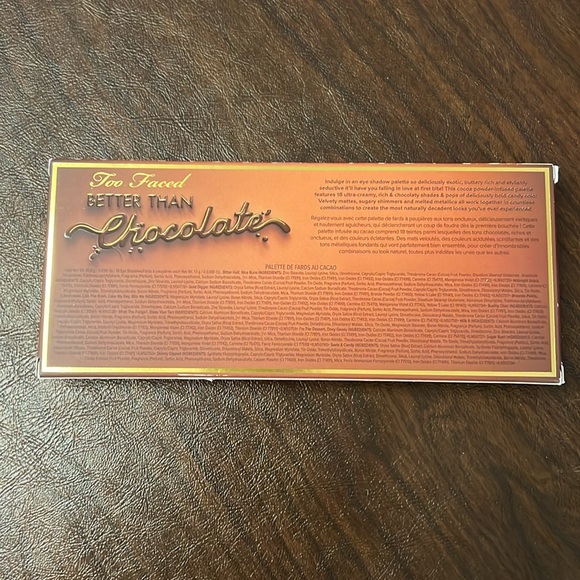 Too Faced “better than choclate” eye shadow palette - Picture 2 of 5